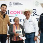 Luis Nava supervisa apoyos para mamás en Pedro Escobedo